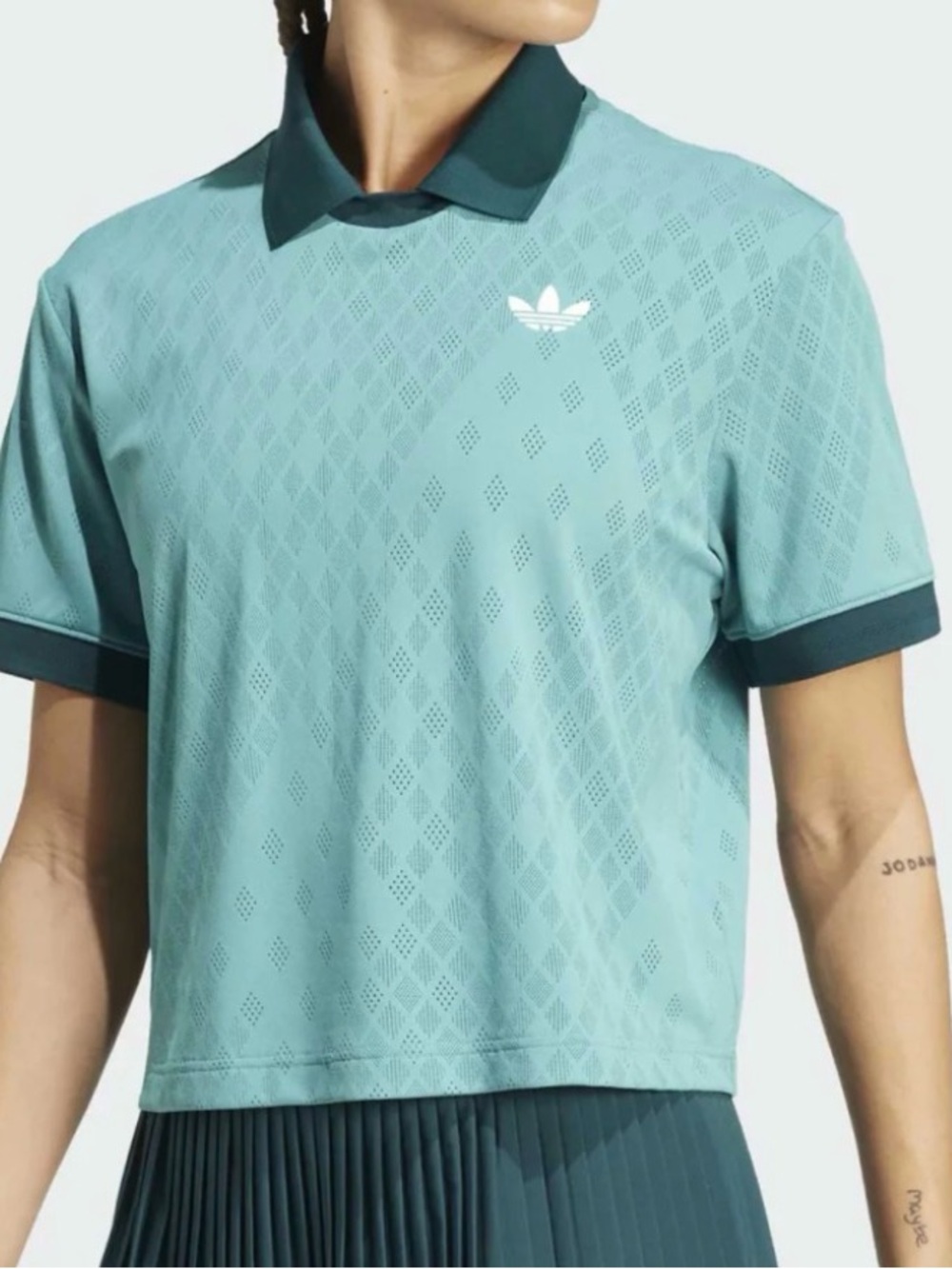 adidas Wimbledon 2025 Polo Pro Women's M teal